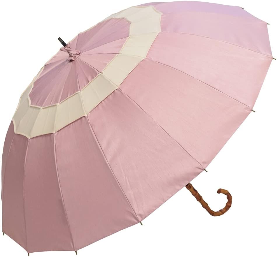【希少】ピンクハウス　長傘 フラワーリング ジャンプ長傘 パステルピンク 712141 : XPRICE